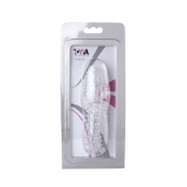 Прозрачная насадка с шишечками и шипами - 13,5 см. - Toyfa Basic - в Кургане купить с доставкой