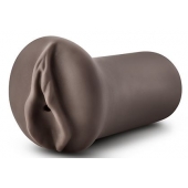 Коричневый мастубратор-вагина Nicole s Kitty - Blush Novelties - в Кургане купить с доставкой