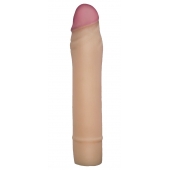 Телесная насадка-удлинитель из неоскин - 19,5 см. - LOVETOY (А-Полимер) - в Кургане купить с доставкой