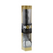 Черная ёлочка-насадка для двойного проникновения Mojo Bumpy - 15 см. - Seven Creations - в Кургане купить с доставкой