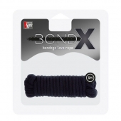 Чёрная веревка для связывания BONDX LOVE ROPE - 5 м. - Dream Toys - купить с доставкой в Кургане