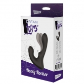 Чёрный массажер простаты с 2 моторами BOOTY ROCKER - Dream Toys - в Кургане купить с доставкой