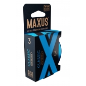 Классические презервативы в железном кейсе MAXUS Classic - 3 шт. - Maxus - купить с доставкой в Кургане