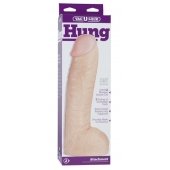 Огромная насадка-реалистик Vac-U-Lock Realistic Hung - 31,7 см. - Doc Johnson - купить с доставкой в Кургане