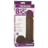 Насадка-реалистик Vac-U-Lock 8  ULTRASKYN Cock - 20,6 см. - Doc Johnson - купить с доставкой в Кургане