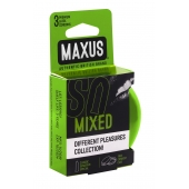 Презервативы в железном кейсе MAXUS Mixed - 3 шт. - Maxus - купить с доставкой в Кургане