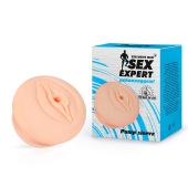 Телесная насадка-вагина на помпу - Sex Expert - в Кургане купить с доставкой