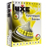 Презерватив LUXE  Exclusive  Кричащий банан  - 1 шт. - Luxe - купить с доставкой в Кургане
