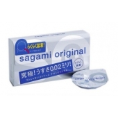 Ультратонкие презервативы Sagami Original QUICK - 6 шт. - Sagami - купить с доставкой в Кургане