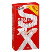 Утолщенные презервативы Sagami Xtreme Feel Long с точками - 10 шт. - Sagami - купить с доставкой в Кургане