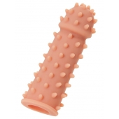 Телесная реалистичная насадка KOKOS Extreme Sleeve 03 с дополнительной стимуляцией - 12,7 см. - KOKOS - в Кургане купить с доставкой