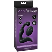 Черный вибромассажер простаты с пультом ДУ Control P-Spot Pro - Pipedream - в Кургане купить с доставкой