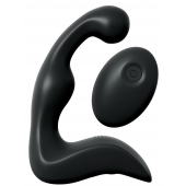 Черный вибромассажер простаты с пультом ДУ Control P-Spot Pro - Pipedream - в Кургане купить с доставкой