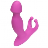 Розовый стимулятор простаты с усиками - 15 см. - 4sexdreaM - в Кургане купить с доставкой