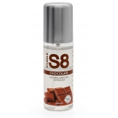 Смазка на водной основе S8 Flavored Lube со вкусом шоколада - 125 мл. - Stimul8 - купить с доставкой в Кургане