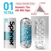 Мастурбатор SPINNER Tetra - Tenga - в Кургане купить с доставкой