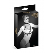 Черная упряжь на грудь Julia - Bijoux Pour Toi - купить с доставкой в Кургане