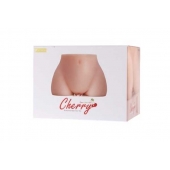 Мастурбатор-полуторс Cherry с вибрацией и двумя любовными тоннелями - KOKOS - в Кургане купить с доставкой