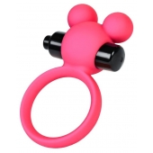 Розовое виброкольцо на пенис A-Toys - A-toys - в Кургане купить с доставкой