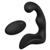 Черный вибромассажер простаты REMOTE BOOTY PLEASER - Dream Toys - в Кургане купить с доставкой