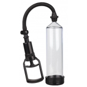 Прозрачная вакуумная помпа TRIGGER HANDLE PENIS PUMP - Dream Toys - в Кургане купить с доставкой