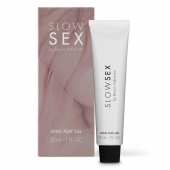 Лубрикант на водной основе Slow Sex Anal Play Gel - 30 мл. - Bijoux Indiscrets - купить с доставкой в Кургане