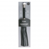 Черная плеть Easytoys Flogger With Metal Grip - 38 см. - Easy toys - купить с доставкой в Кургане