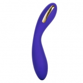 Фиолетовый вибратор с электростимуляцией Intimate E-Stimulator Wand - 21,5 см. - California Exotic Novelties - купить с доставкой в Кургане