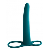 Зеленая насадка для двойного проникновения Gimlet - 16 см. - Lola Games - купить с доставкой в Кургане