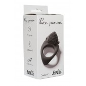 Черное эрекционное виброкольцо Pure Passion Sunset - Lola Games - в Кургане купить с доставкой