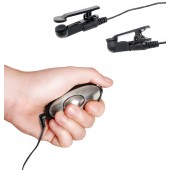 Черные электрические зажимы для сосков Shock Therapy Nipple Clamps - Pipedream - купить с доставкой в Кургане