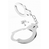 Металлические серебристые наручники Designer Metal Handcuffs - Pipedream - купить с доставкой в Кургане