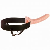 Мужской полый страпон 10  Hollow Strap-On - 24 см. - Pipedream - купить с доставкой в Кургане