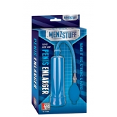 Синяя вакуумная помпа MENZSTUFF PENIS ENLARGER - Dream Toys - в Кургане купить с доставкой