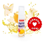 Гель-смазка Tutti-frutti со вкусом сочной дыни - 30 гр. - Биоритм - купить с доставкой в Кургане