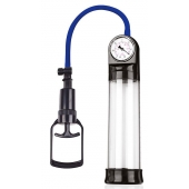 Прозрачная вакуумная помпа Sex Expert с манометром - Sex Expert - в Кургане купить с доставкой