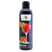 Интимный гель-смазка JUICY FRUIT с ароматом клубники - 200 мл. - БиоМед - купить с доставкой в Кургане