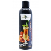 Интимный гель-смазка JUICY FRUIT с ароматом солёной карамели - 200 мл. - БиоМед - купить с доставкой в Кургане
