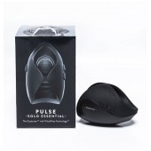 Черный инновационный мужской вибратор PULSE SOLO ESSENTIAL - Hot Octopuss - в Кургане купить с доставкой