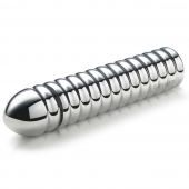 Рельефный фаллос для интенсивного электросекса Groovey George - 20 см. - MyStim - купить с доставкой в Кургане