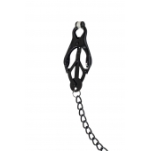 Зажимы на соски Darkside с цепочкой - Lola Games - купить с доставкой в Кургане