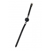 Черный кляп-шарик Charmer M - Lola Games - купить с доставкой в Кургане