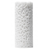 Белый 3D мастурбатор PILE - Tenga - в Кургане купить с доставкой