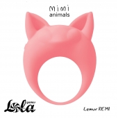 Оранжевое эрекционное кольцо Lemur Remi - Lola Games - в Кургане купить с доставкой