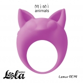Фиолетовое эрекционное кольцо Lemur Remi - Lola Games - в Кургане купить с доставкой