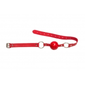 Красный кляп-шарик Firecracker - Lola Games - купить с доставкой в Кургане