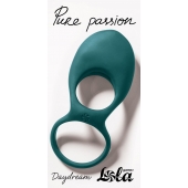 Зеленое эрекционное виброкольцо Daydream - Lola Games - в Кургане купить с доставкой