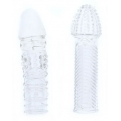 Комплект из 2 прозрачных насадок на пенис PENIS EXTENDER PACK - Dream Toys - в Кургане купить с доставкой