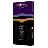 Разноцветные презервативы DOMINO Colour Beauty - 6 шт. - Domino - купить с доставкой в Кургане