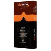 Презервативы с увеличенным количеством смазки DOMINO Easy Entry - 6 шт. - Domino - купить с доставкой в Кургане